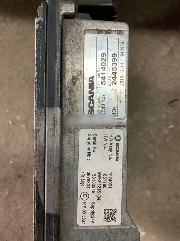 Silnika DC13147 E6 450 Scania - ECU za Tovornjak: slika 3 Silnika DC13147 E6 450 Scania - ECU za Tovornjak: slika 3
