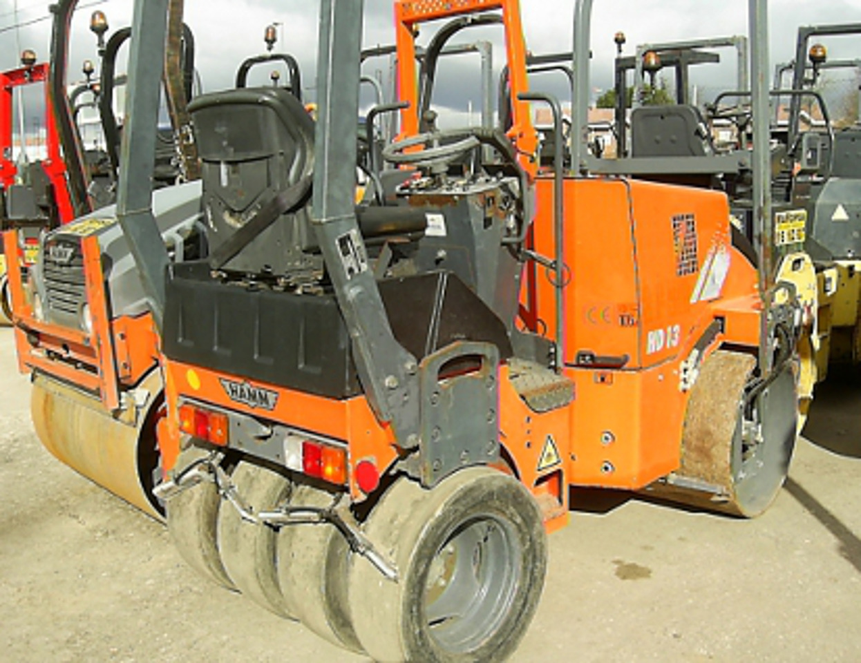 Compactador Mixto Hamm HD 13K - Kombinirani valjar: slika 1 Compactador Mixto Hamm HD 13K - Kombinirani valjar: slika 1