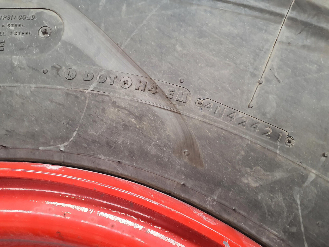 Bridgestone Wheel 445/95R25 10 12 1p - Kompletno kolo za Žerjav: slika 3 Bridgestone Wheel 445/95R25 10 12 1p - Kompletno kolo za Žerjav: slika 3