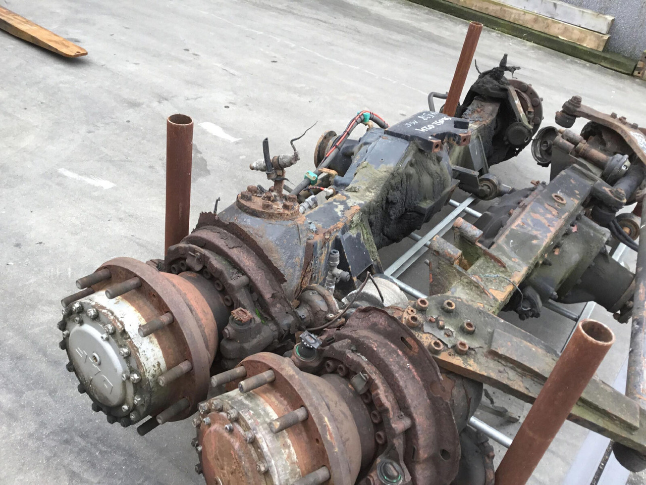 DAF SK 598 axle 5 - Os in deli za Avtodvigalo: slika 4 DAF SK 598 axle 5 - Os in deli za Avtodvigalo: slika 4