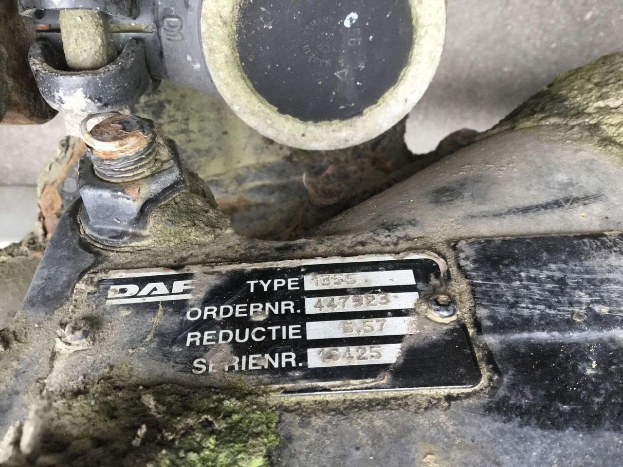 DAF SK 598 axle 5 - Os in deli za Avtodvigalo: slika 5 DAF SK 598 axle 5 - Os in deli za Avtodvigalo: slika 5
