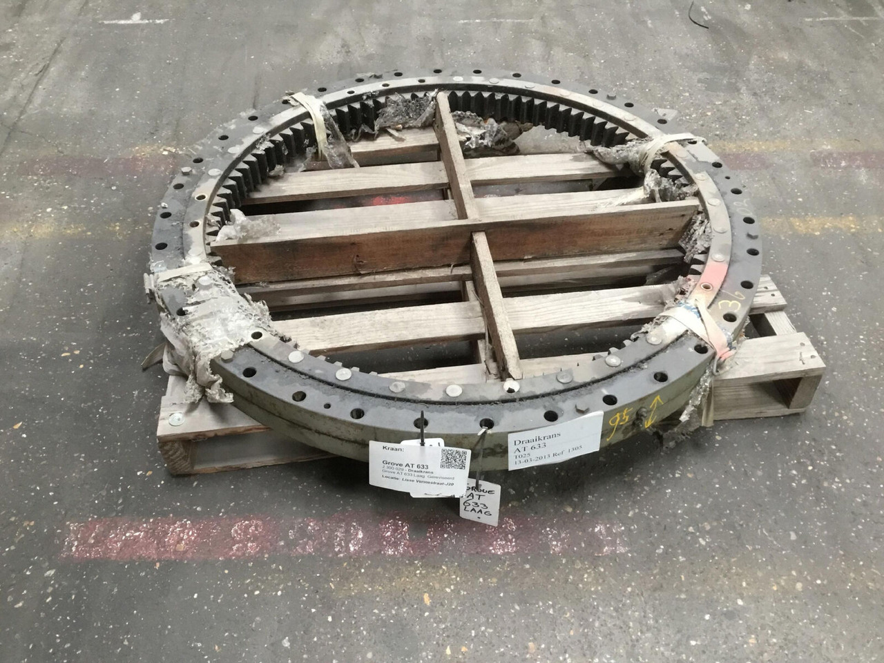 Grove AT 633 slew ring - Pokrivni obroč za Avtodvigalo: slika 1 Grove AT 633 slew ring - Pokrivni obroč za Avtodvigalo: slika 1