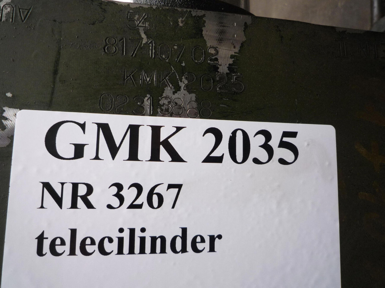 Grove GMK 2035 telescopic cylinder single - Hidravlični cilinder za Avtodvigalo: slika 3 Grove GMK 2035 telescopic cylinder single - Hidravlični cilinder za Avtodvigalo: slika 3
