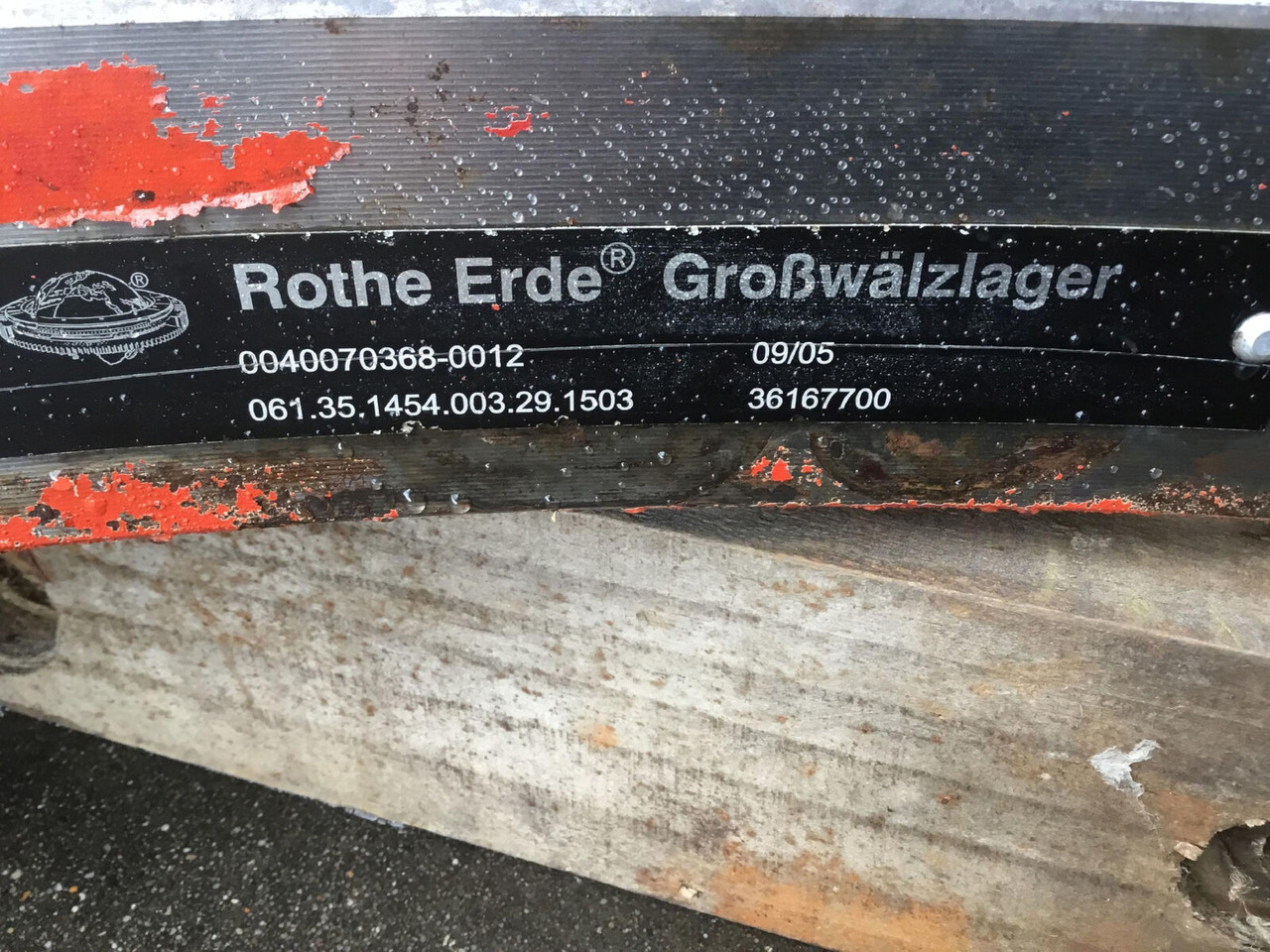 Grove GMK 3055 Slew ring - Pokrivni obroč za Avtodvigalo: slika 4 Grove GMK 3055 Slew ring - Pokrivni obroč za Avtodvigalo: slika 4