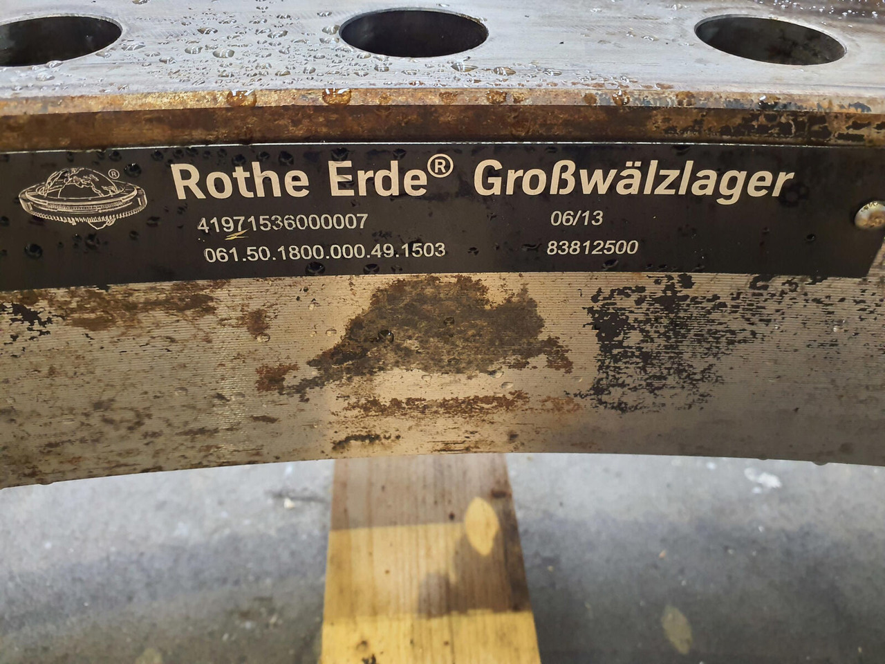 Grove GMK 5130-1 slewing ring - Pokrivni obroč za Avtodvigalo: slika 3 Grove GMK 5130-1 slewing ring - Pokrivni obroč za Avtodvigalo: slika 3