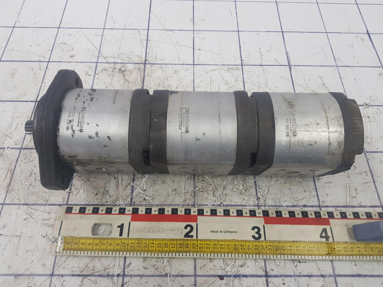 Krupp KMK 4070 three way gear pump - Hidravlična črpalka za Avtodvigalo: slika 1 Krupp KMK 4070 three way gear pump - Hidravlična črpalka za Avtodvigalo: slika 1