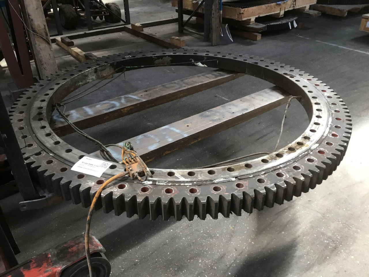 Krupp KMK 5100 slew ring - Pokrivni obroč za Avtodvigalo: slika 1 Krupp KMK 5100 slew ring - Pokrivni obroč za Avtodvigalo: slika 1