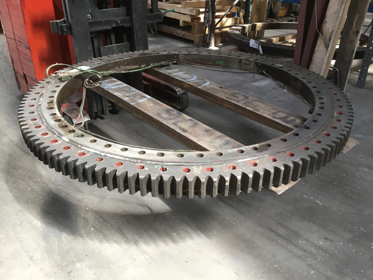 Krupp KMK 5100 slew ring - Pokrivni obroč za Avtodvigalo: slika 2 Krupp KMK 5100 slew ring - Pokrivni obroč za Avtodvigalo: slika 2