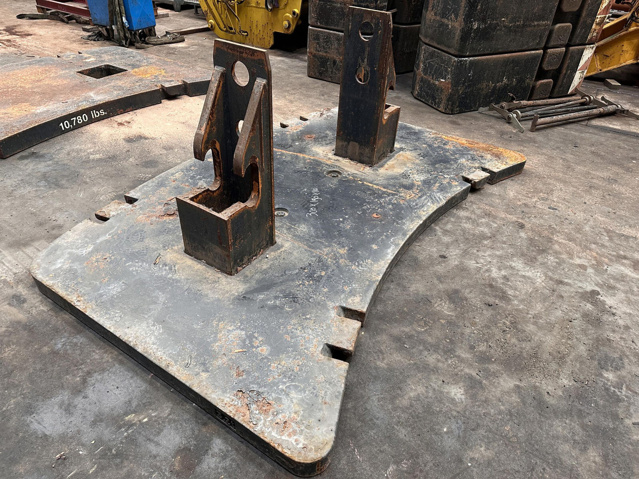 Krupp KMK 5160 counterweight 3,2 ton - Protiutež za Avtodvigalo: slika 3 Krupp KMK 5160 counterweight 3,2 ton - Protiutež za Avtodvigalo: slika 3