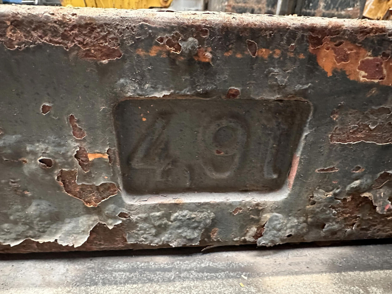 Krupp KMK 5160 counterweight 4,9 ton - Protiutež za Avtodvigalo: slika 4 Krupp KMK 5160 counterweight 4,9 ton - Protiutež za Avtodvigalo: slika 4