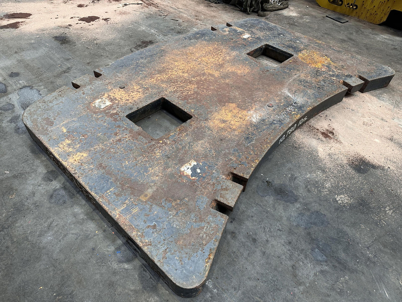 Krupp KMK 5160 counterweight 4,9 ton - Protiutež za Avtodvigalo: slika 5 Krupp KMK 5160 counterweight 4,9 ton - Protiutež za Avtodvigalo: slika 5