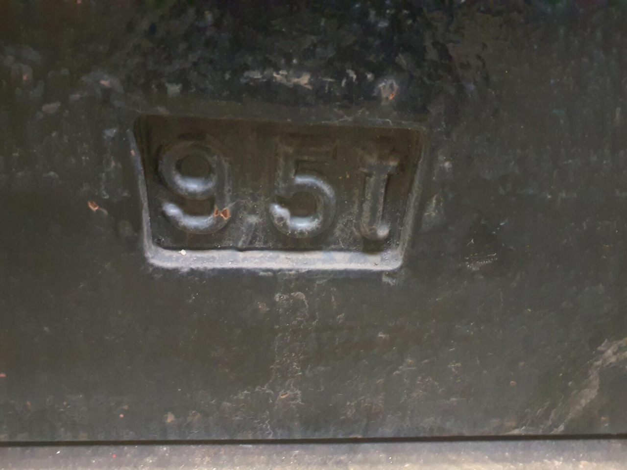 Krupp KMK 5160 counterweight 9,5t - Protiutež za Avtodvigalo: slika 5 Krupp KMK 5160 counterweight 9,5t - Protiutež za Avtodvigalo: slika 5