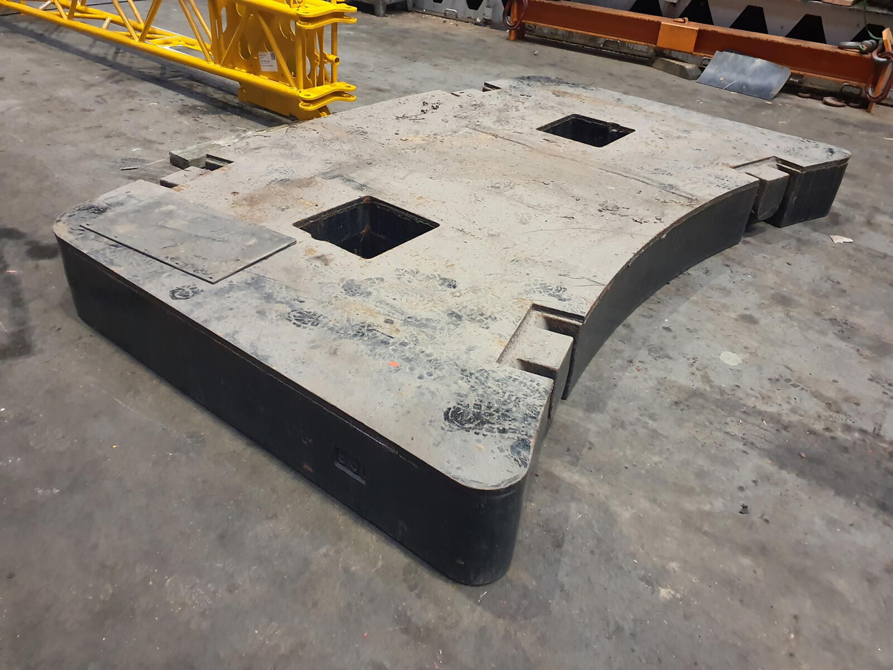 Krupp KMK 5160 counterweight 9,5t - Protiutež za Avtodvigalo: slika 2 Krupp KMK 5160 counterweight 9,5t - Protiutež za Avtodvigalo: slika 2