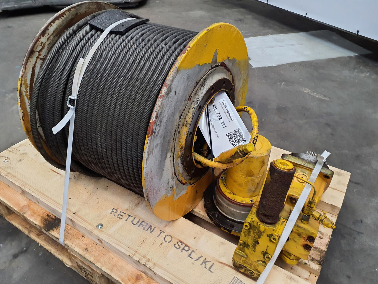 Liebherr LTM 1050 hoist gear - Vitel za Žerjav: slika 2 Liebherr LTM 1050 hoist gear - Vitel za Žerjav: slika 2