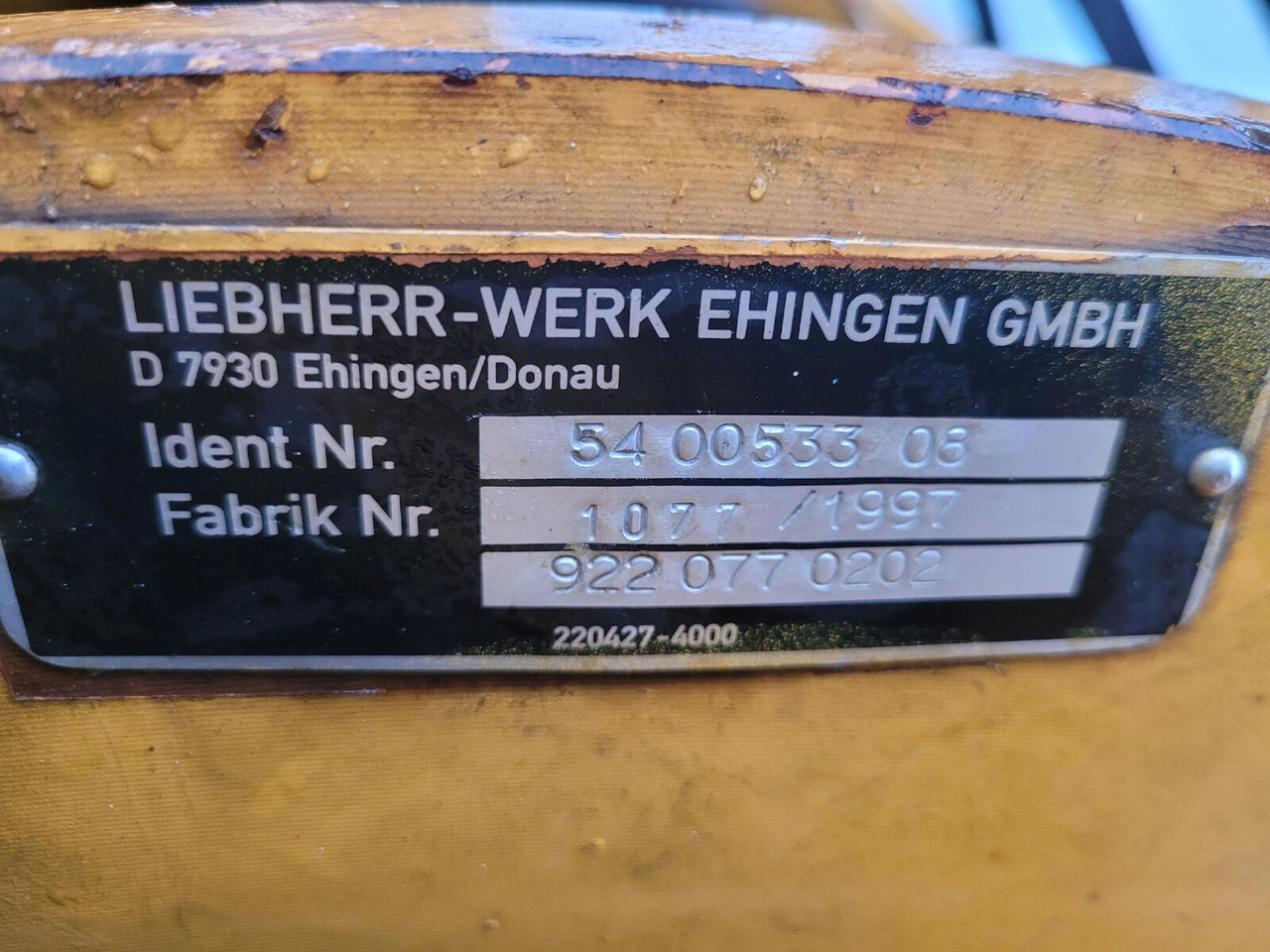 Liebherr LTM 1300 luffing jib winch with frame - Vitel za Avtodvigalo: slika 5 Liebherr LTM 1300 luffing jib winch with frame - Vitel za Avtodvigalo: slika 5