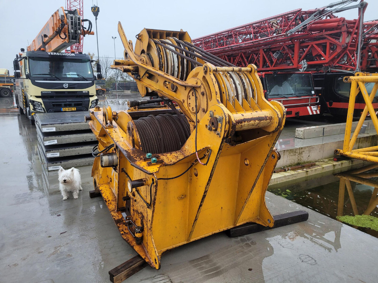 Liebherr LTM 1300 luffing jib winch with frame - Vitel za Avtodvigalo: slika 3 Liebherr LTM 1300 luffing jib winch with frame - Vitel za Avtodvigalo: slika 3