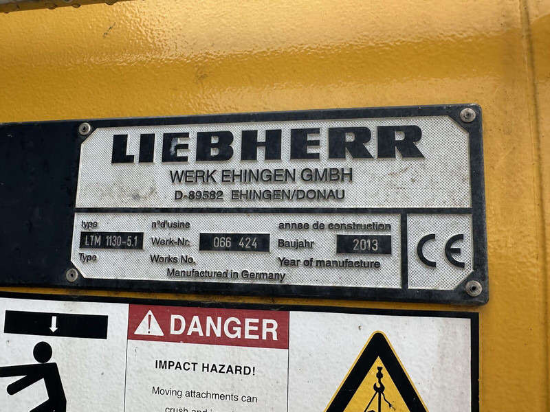 Liebherr Liebherr LTM 1130-5.1 - Avtodvigalo za vse namene: slika 5 Liebherr Liebherr LTM 1130-5.1 - Avtodvigalo za vse namene: slika 5