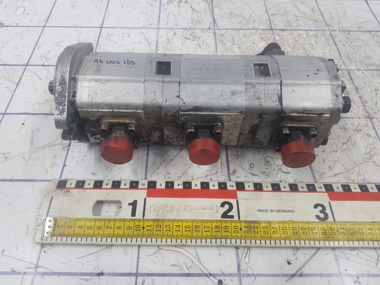 Sauer Sundstrand 3 way gear pump - Hidravlična črpalka za Avtodvigalo: slika 1 Sauer Sundstrand 3 way gear pump - Hidravlična črpalka za Avtodvigalo: slika 1
