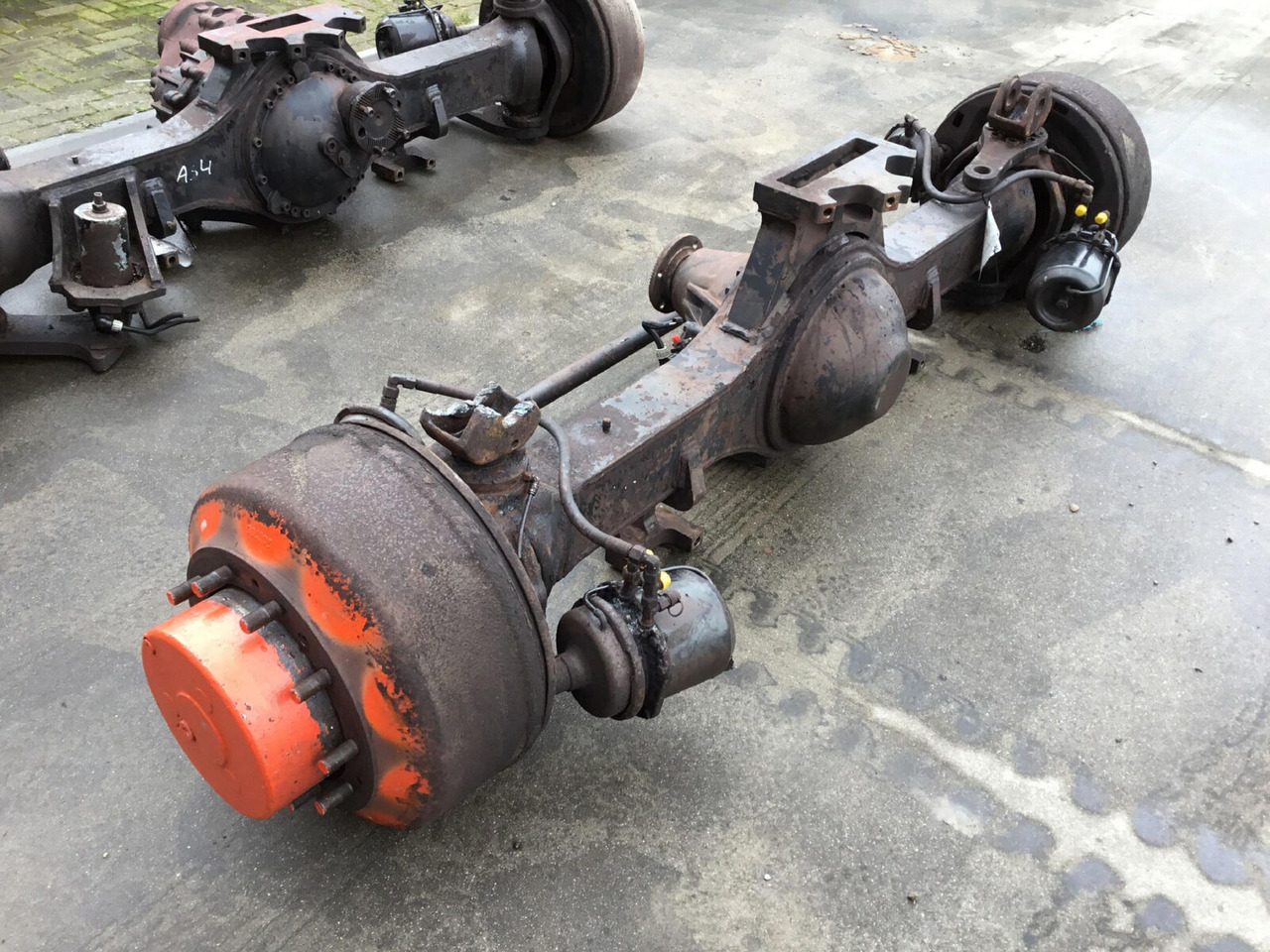 Terex AC 100 axle 2 - Os in deli za Avtodvigalo: slika 2 Terex AC 100 axle 2 - Os in deli za Avtodvigalo: slika 2