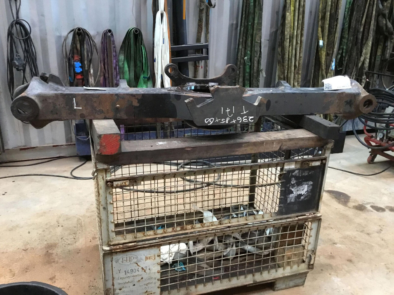 Terex AC 205 axle housing axle 4 - Os in deli za Avtodvigalo: slika 1 Terex AC 205 axle housing axle 4 - Os in deli za Avtodvigalo: slika 1