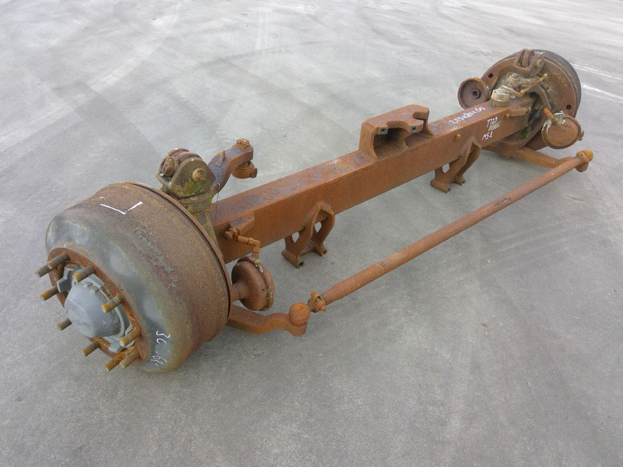 Terex AC 350 axle 1 - Os in deli za Avtodvigalo: slika 1 Terex AC 350 axle 1 - Os in deli za Avtodvigalo: slika 1