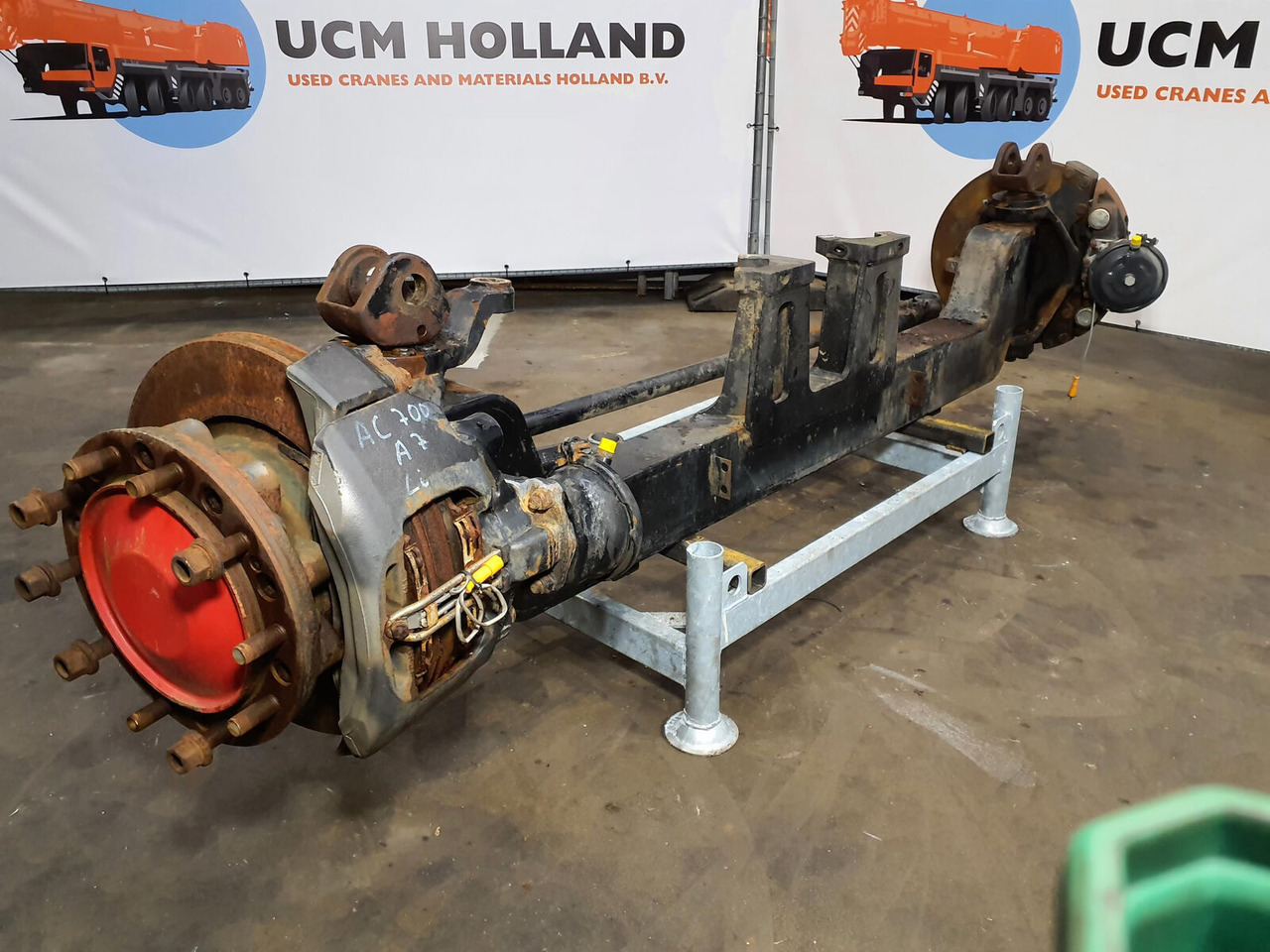 Terex AC 700 Axle 7 - Os in deli za Avtodvigalo: slika 2 Terex AC 700 Axle 7 - Os in deli za Avtodvigalo: slika 2