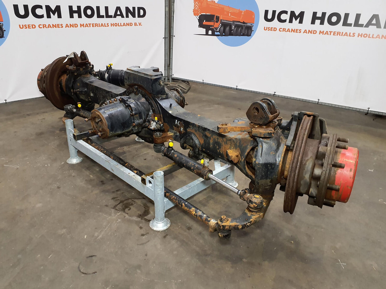 Terex AC 700 Axle 8 - Os in deli za Avtodvigalo: slika 1 Terex AC 700 Axle 8 - Os in deli za Avtodvigalo: slika 1