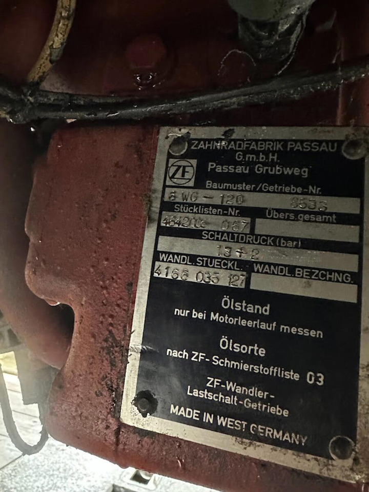 ZF KMK 2025 gearbox 6WG120 - Menjalnik za Avtodvigalo: slika 3 ZF KMK 2025 gearbox 6WG120 - Menjalnik za Avtodvigalo: slika 3
