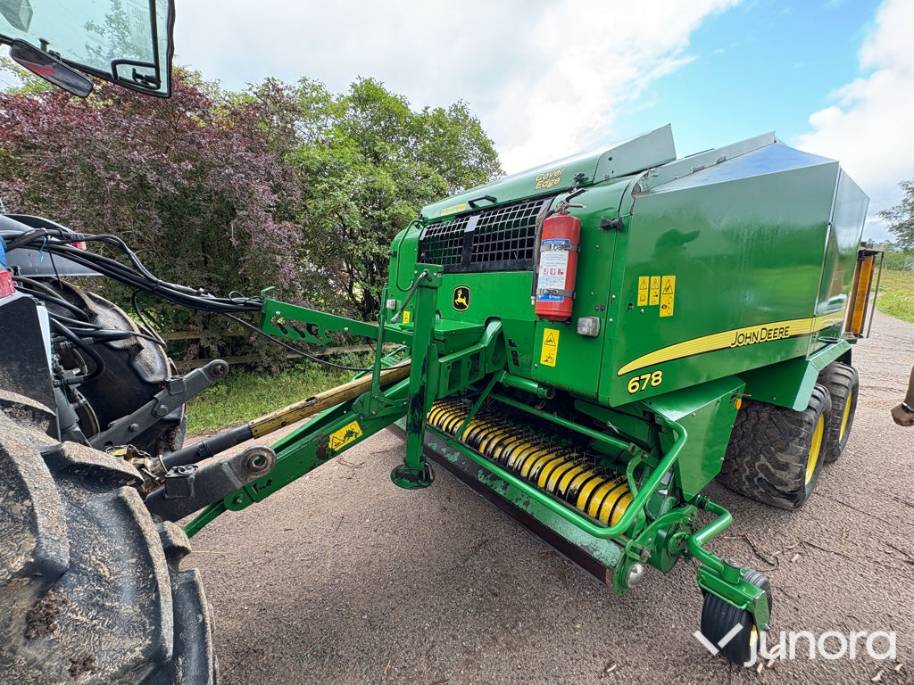 Balspress John Deere 678 - Balirka za okrogle bale, Ovijalnik za bale: slika 3 Balspress John Deere 678 - Balirka za okrogle bale, Ovijalnik za bale: slika 3