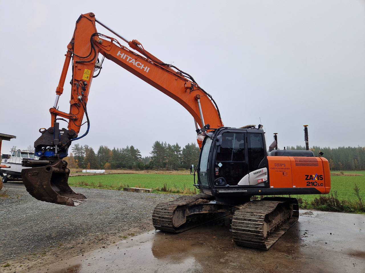 Grävmaskin - Hitachi, Zaxis 210 LC - Bager goseničar: slika 1 Grävmaskin - Hitachi, Zaxis 210 LC - Bager goseničar: slika 1