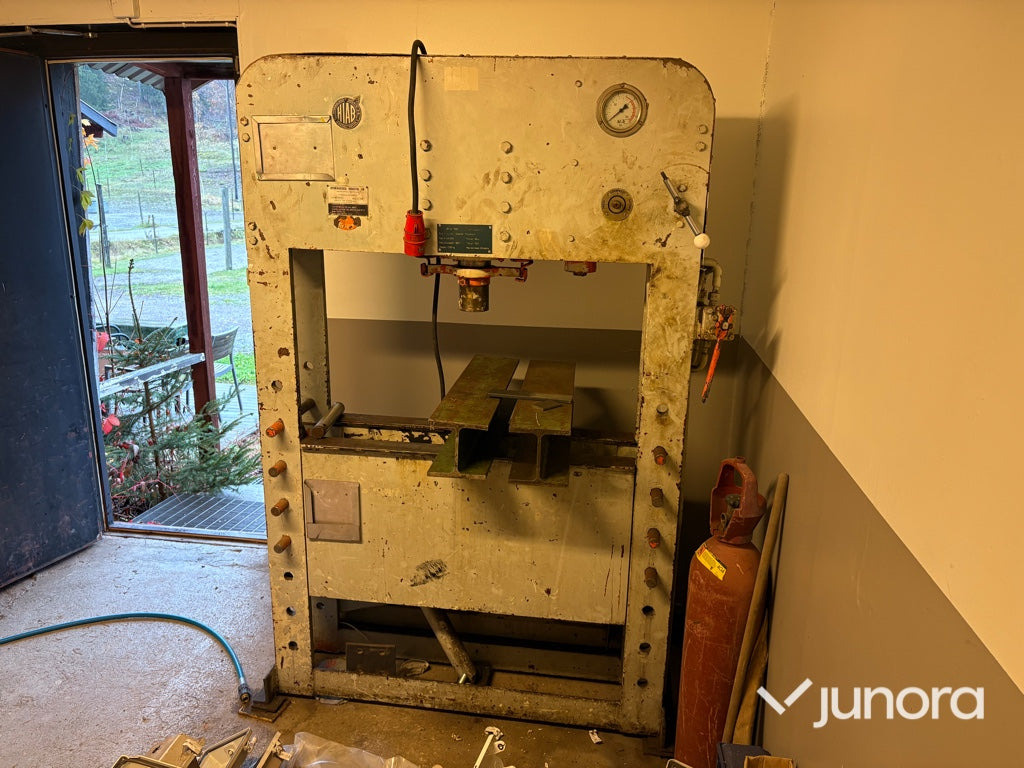 Hydraulpress - Hiab H100E, 100 ton - Stroj za upogibanje pločevine: slika 1 Hydraulpress - Hiab H100E, 100 ton - Stroj za upogibanje pločevine: slika 1