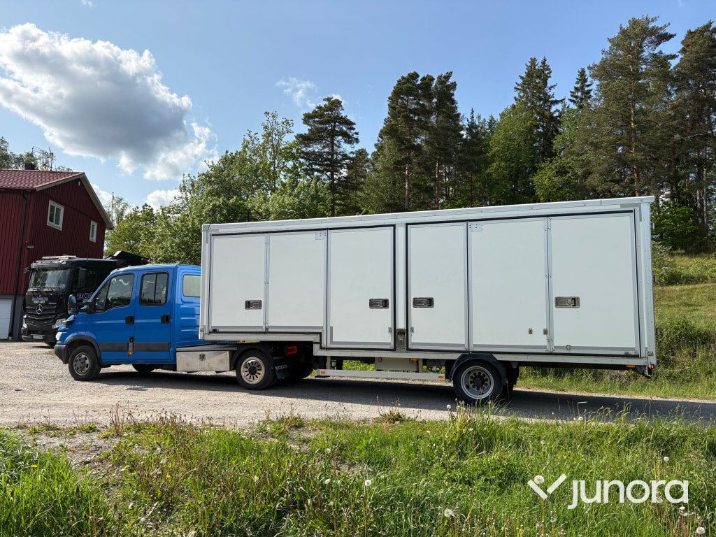 Iveco Daily lastbil inkl. trailer - Mini vlačilec, Dostavno vozilo z dvojno kabino: slika 3 Iveco Daily lastbil inkl. trailer - Mini vlačilec, Dostavno vozilo z dvojno kabino: slika 3