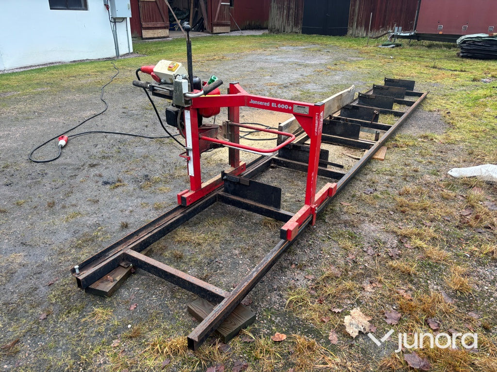 Minisågverk - Jonsered EL 600+ - Žaga za hlodovino: slika 1 Minisågverk - Jonsered EL 600+ - Žaga za hlodovino: slika 1