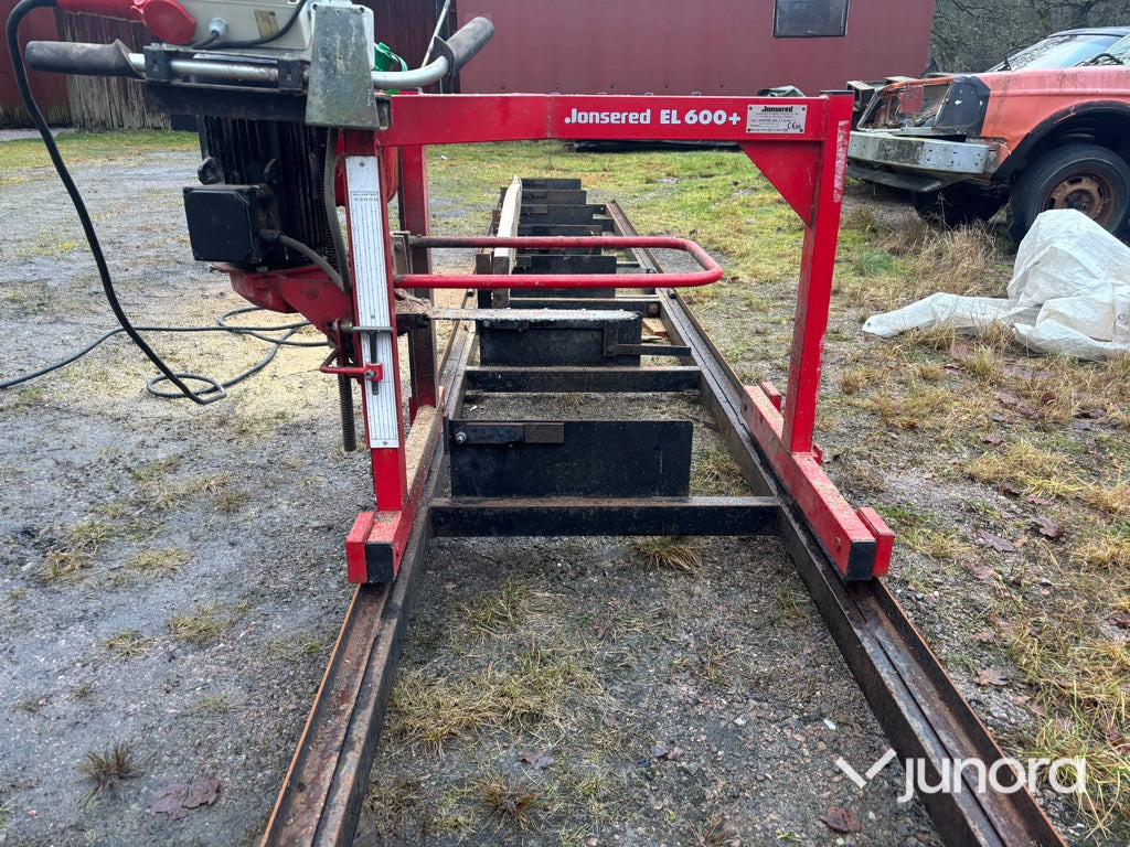 Minisågverk - Jonsered EL 600+ - Žaga za hlodovino: slika 2 Minisågverk - Jonsered EL 600+ - Žaga za hlodovino: slika 2