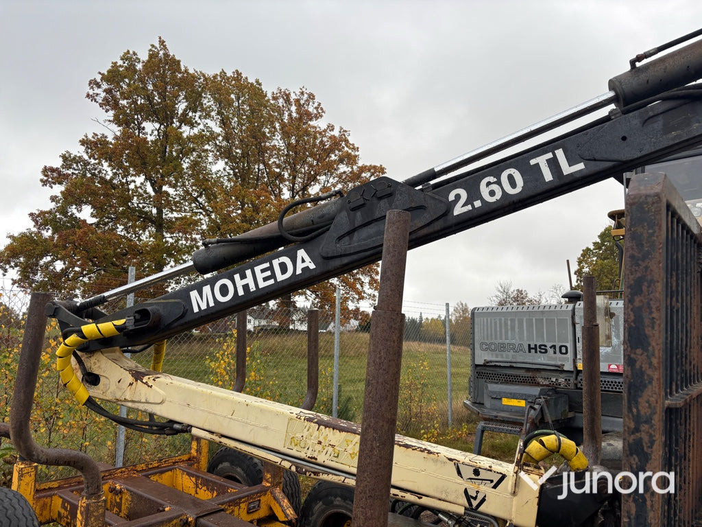 Skogsvagn - Moheda 10 ton med kran - Gozdarska prikolica: slika 4 Skogsvagn - Moheda 10 ton med kran - Gozdarska prikolica: slika 4