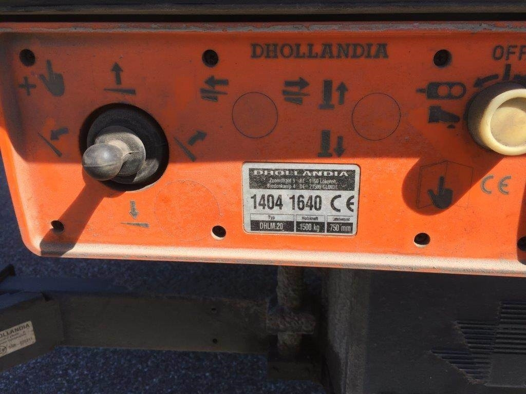 Dhollandia 1500 kg DHLM 20 lift excl. liftplade - Dvižna ploščad zadaj: slika 2 Dhollandia 1500 kg DHLM 20 lift excl. liftplade - Dvižna ploščad zadaj: slika 2