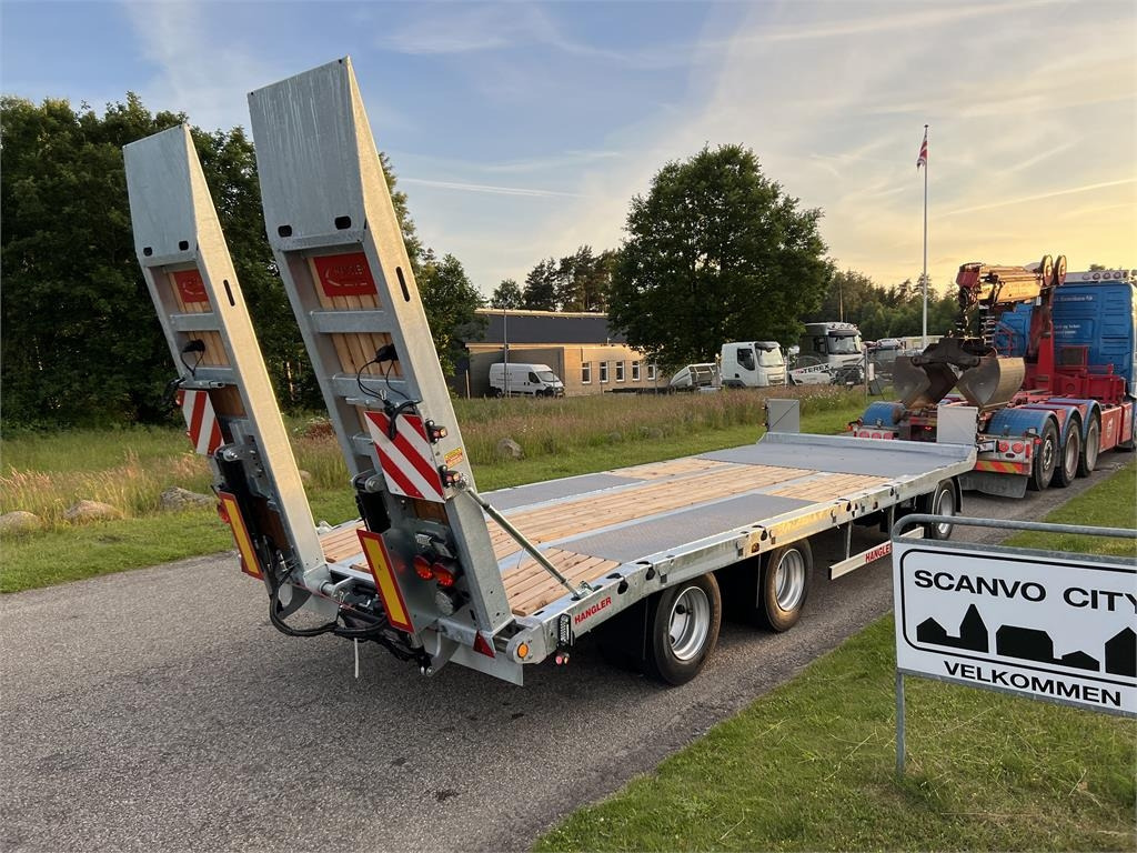 Nizko noseča prikolica Hangler DTS-H 300 3 akslet hænger med ramper: slika 1