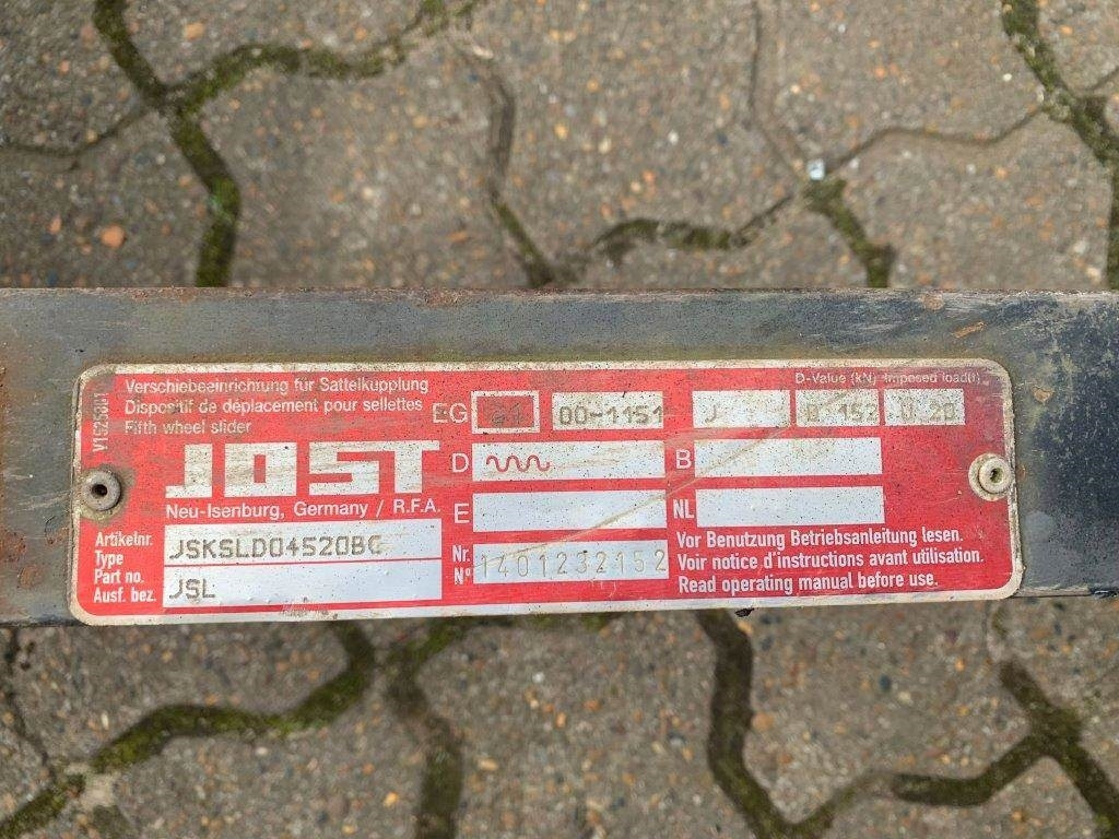 Jost JSL - forskydelig skammel ( Scania ) - Spojni element za priklopnik za Tovornjak: slika 5 Jost JSL - forskydelig skammel ( Scania ) - Spojni element za priklopnik za Tovornjak: slika 5