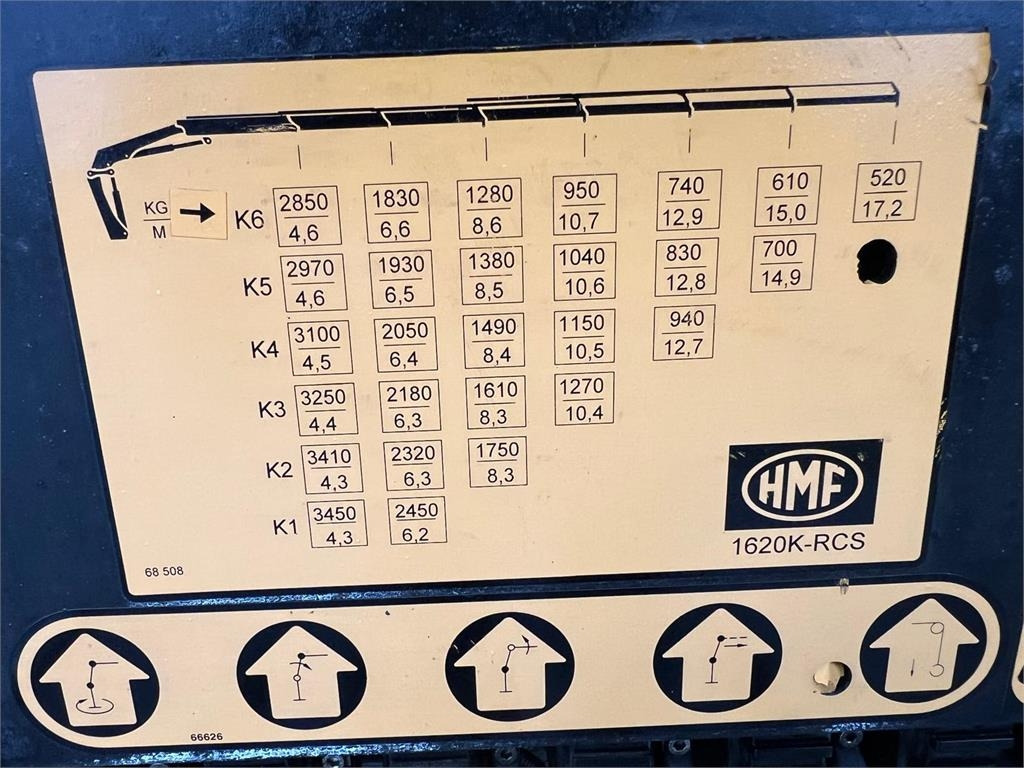 Volvo FL 280 - HMF 1620K6 - Tovornjak z dvigalom: slika 4 Volvo FL 280 - HMF 1620K6 - Tovornjak z dvigalom: slika 4