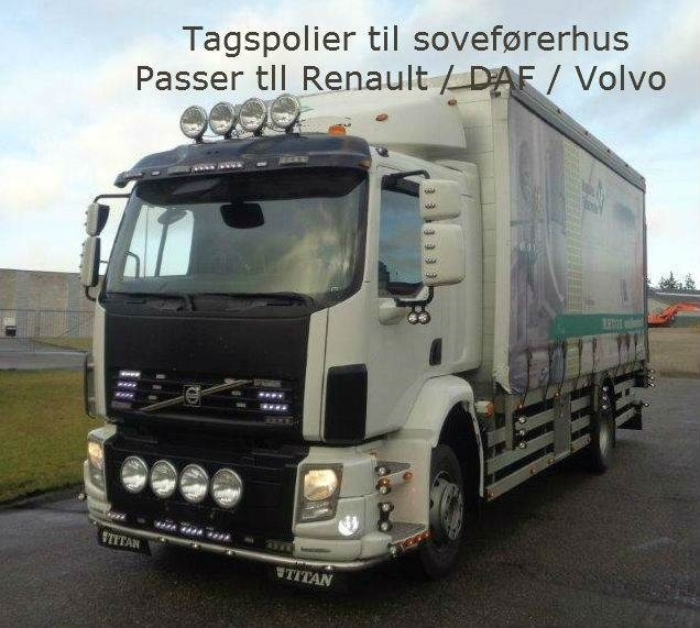 Volvo Tagspoiler til Volvo FL - Aerodinamika/ Spojler za Tovornjak: slika 1 Volvo Tagspoiler til Volvo FL - Aerodinamika/ Spojler za Tovornjak: slika 1