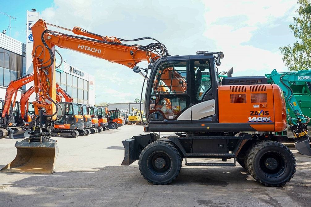 Hitachi ZX 140 W-6 - Bager na kolesih: slika 1 Hitachi ZX 140 W-6 - Bager na kolesih: slika 1
