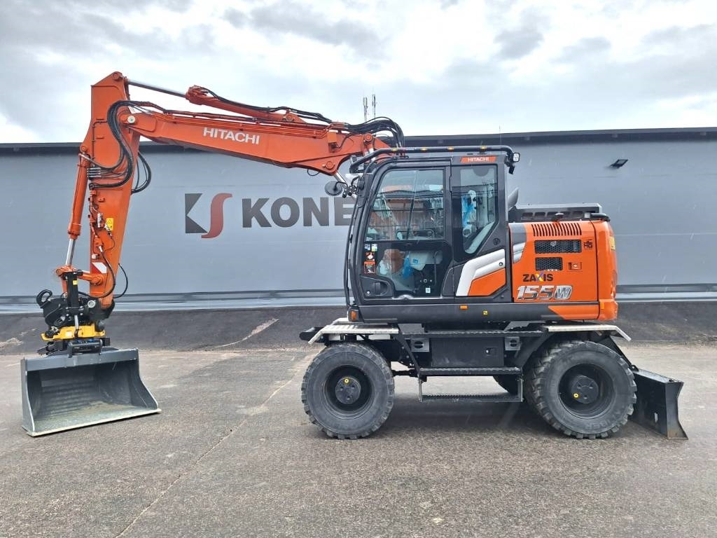 Hitachi ZX155W-7 PYÖRITTÄJÄ, YM. - Bager na kolesih: slika 1 Hitachi ZX155W-7 PYÖRITTÄJÄ, YM. - Bager na kolesih: slika 1