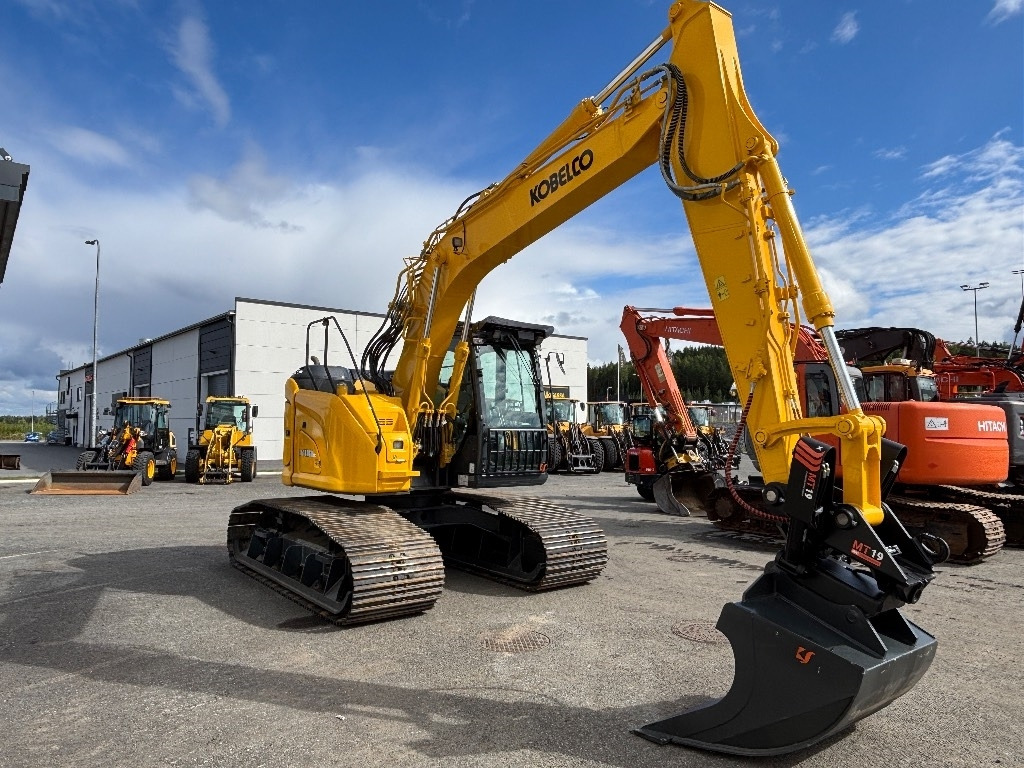 Bager goseničar Kobelco MYYTY! SOLD! SK140SRLC-7 KOROTETTU SUOALUSTA 900MM: slika 6