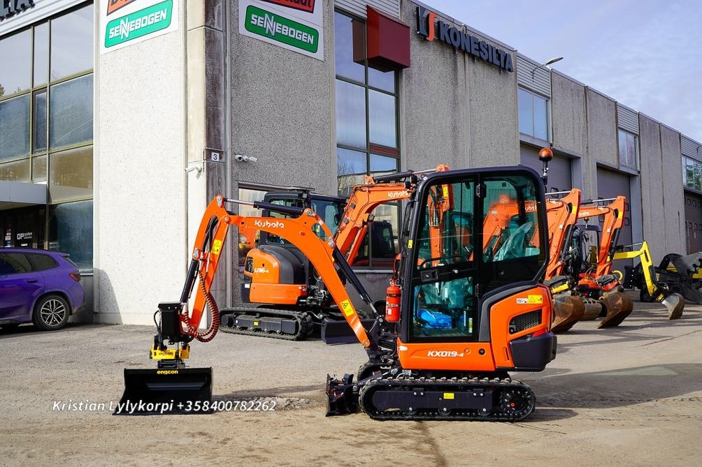Kubota KX019-4 ENGCON EC02 BASIC - Mini bager: slika 1 Kubota KX019-4 ENGCON EC02 BASIC - Mini bager: slika 1