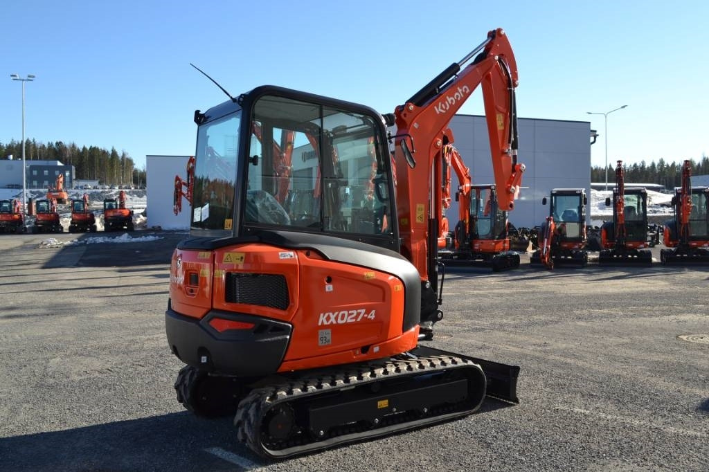 Kubota KX027-4 UUSI, TAKUU 24KK - Mini bager: slika 4 Kubota KX027-4 UUSI, TAKUU 24KK - Mini bager: slika 4