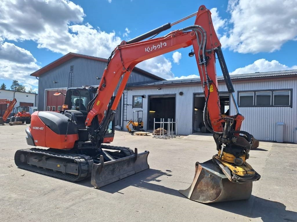 Kubota KX080-4a2 PYÖRITTÄJÄLLÄ - Mini bager: slika 5 Kubota KX080-4a2 PYÖRITTÄJÄLLÄ - Mini bager: slika 5