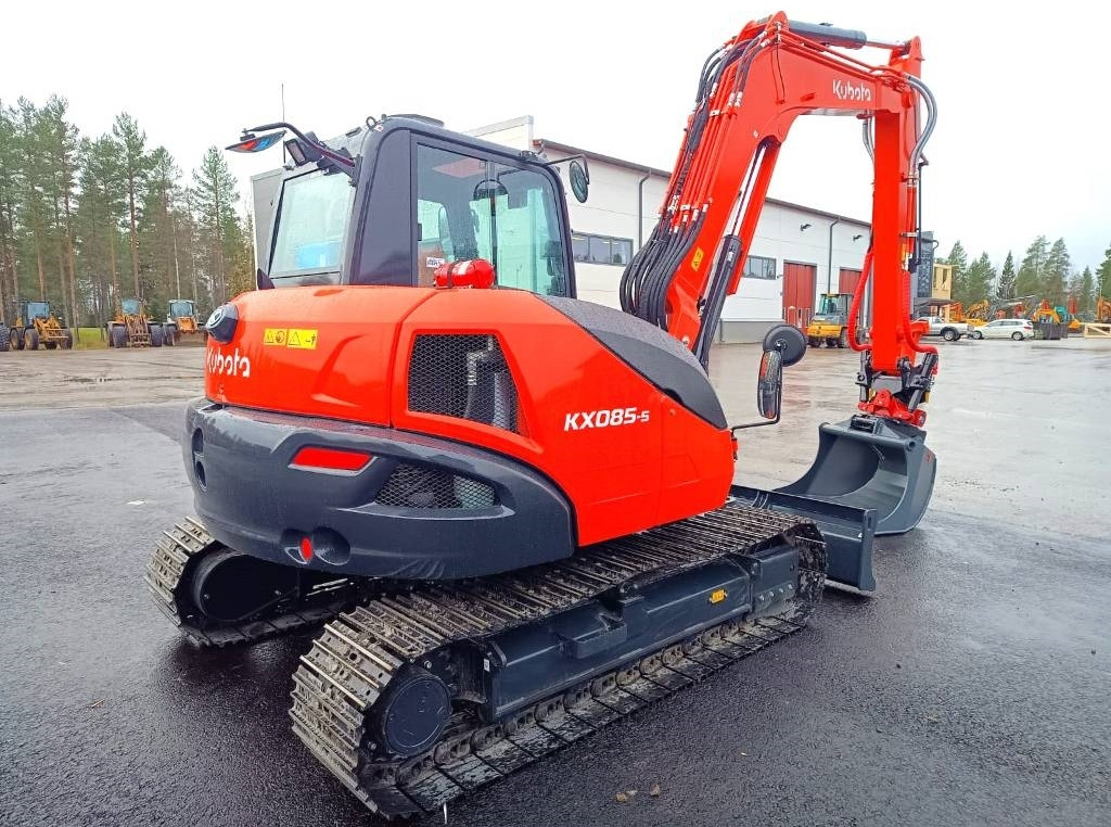 Kubota KX085-5 -UUTUUS- KMÄKI/PIRKKALA/TUUSULA - Mini bager: slika 5 Kubota KX085-5 -UUTUUS- KMÄKI/PIRKKALA/TUUSULA - Mini bager: slika 5