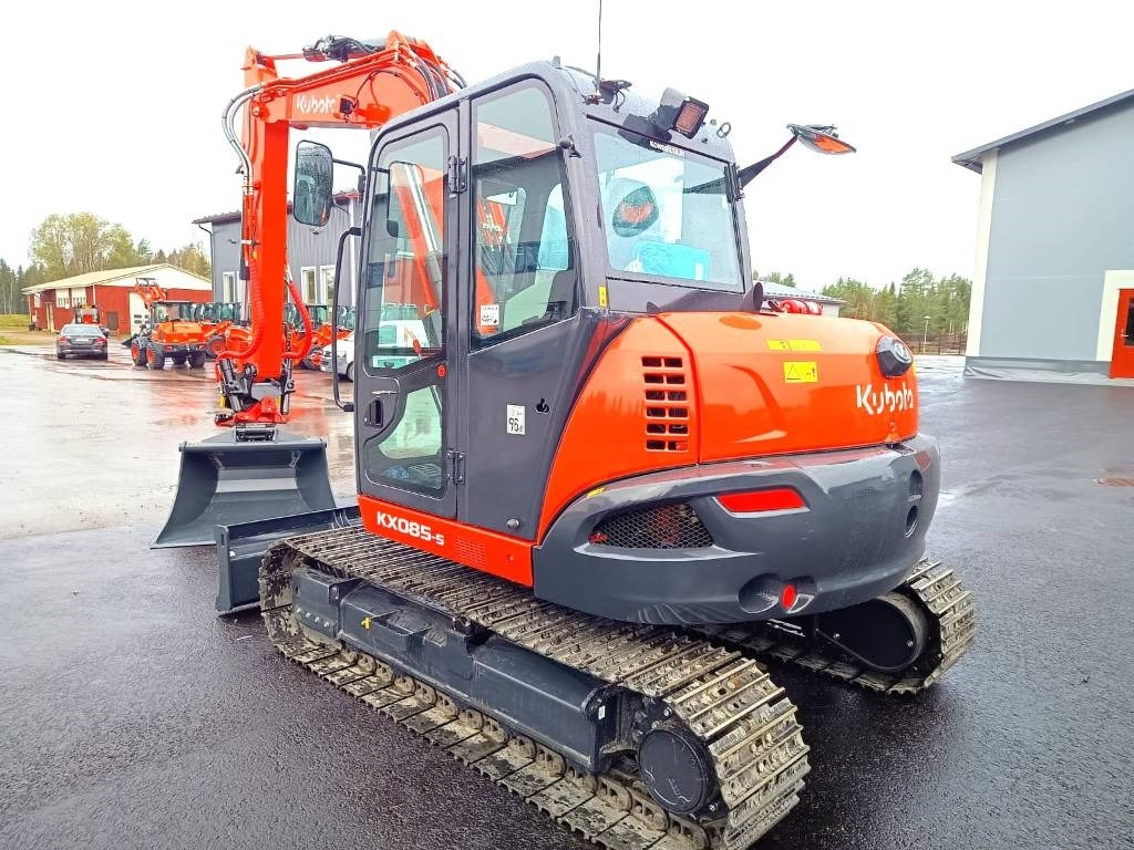 Kubota KX085-5 -UUTUUS- KMÄKI/PIRKKALA/TUUSULA - Mini bager: slika 3 Kubota KX085-5 -UUTUUS- KMÄKI/PIRKKALA/TUUSULA - Mini bager: slika 3