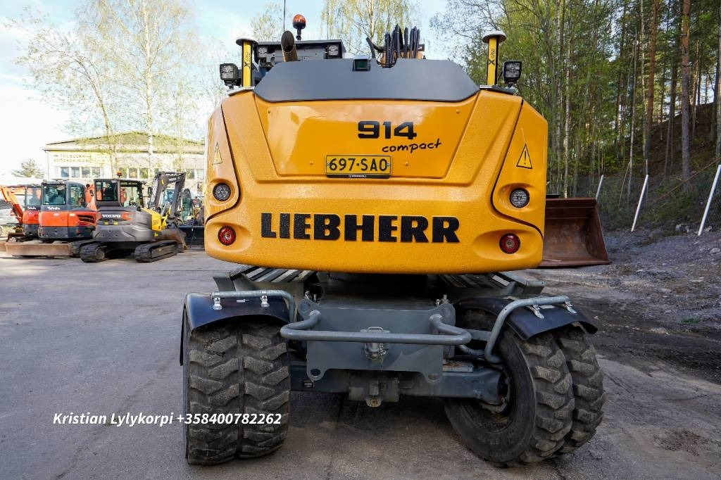 Liebherr A914C NOVATRON 3D MYYTY! SOLD! - Bager na kolesih: slika 4 Liebherr A914C NOVATRON 3D MYYTY! SOLD! - Bager na kolesih: slika 4