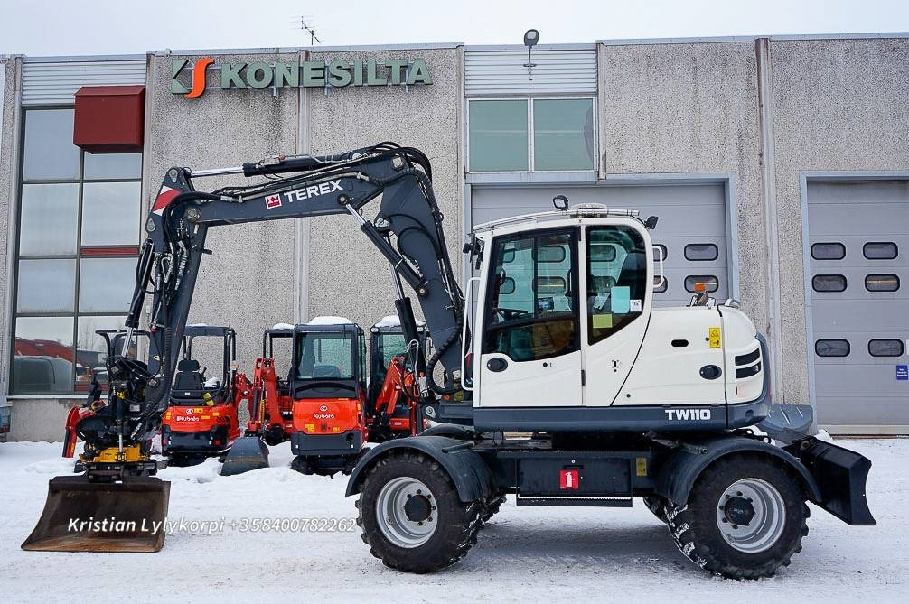 Terex TW110 PYÖRITTÄJÄLLÄ - Bager na kolesih: slika 1 Terex TW110 PYÖRITTÄJÄLLÄ - Bager na kolesih: slika 1